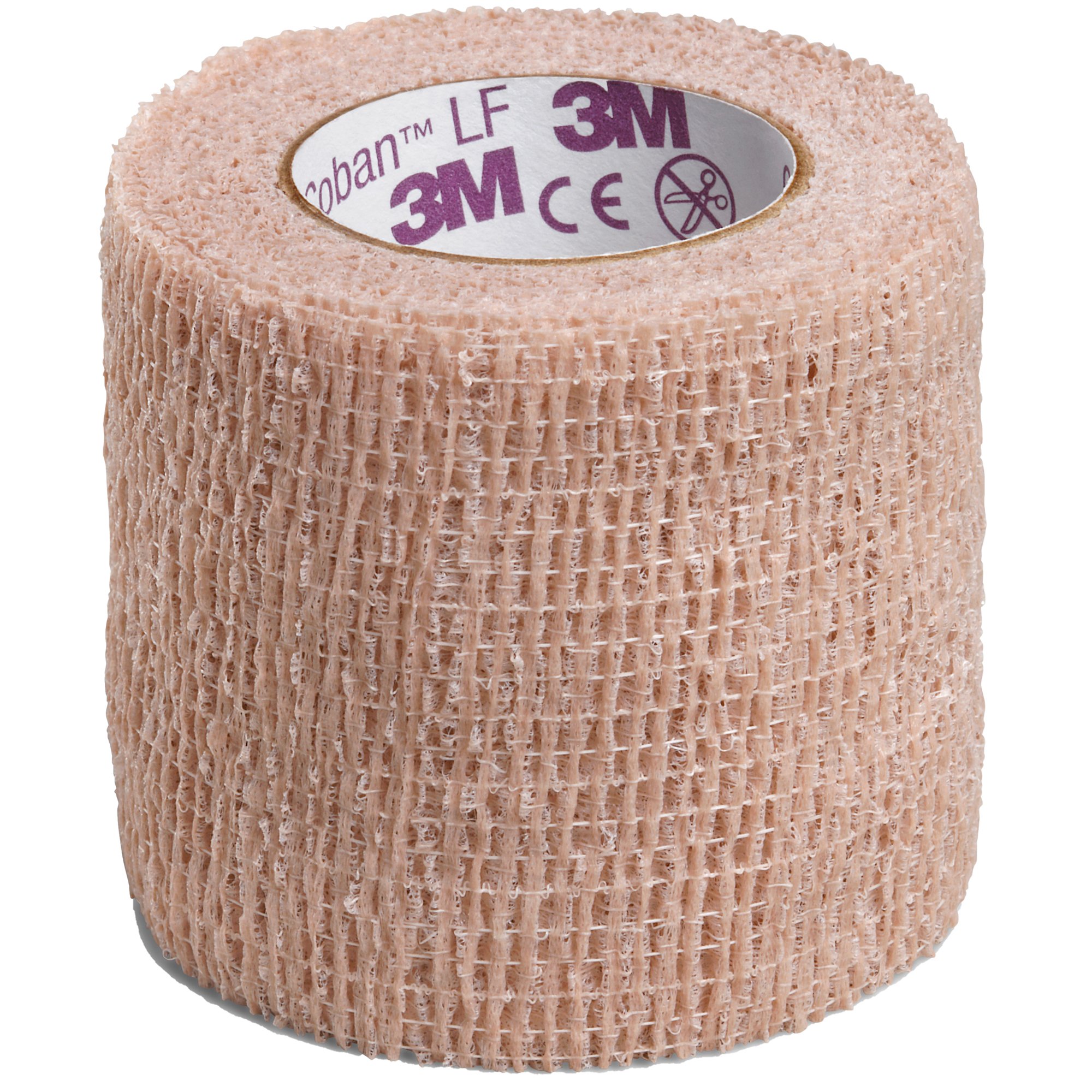 Wrap Cohesive Bandage 3M™ Coban™ LF 2 Inch X 5 Yard Self-Adherent Closure Tan NonSterile Standard Compression (1/RL 36/CS) by Solventum Corporation  ID 2082